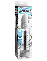 Белая вакуумная автоматическая помпа Max Boost Pro Flow - 