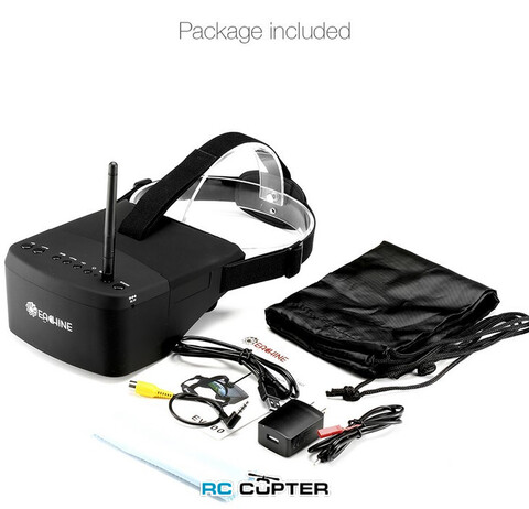 FPV видеошлем Eachine EV800 5.8G 40СН