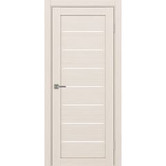 Купить Межкомнатная дверь экошпон Турин 508.12 ясень перламутровый остеклённая