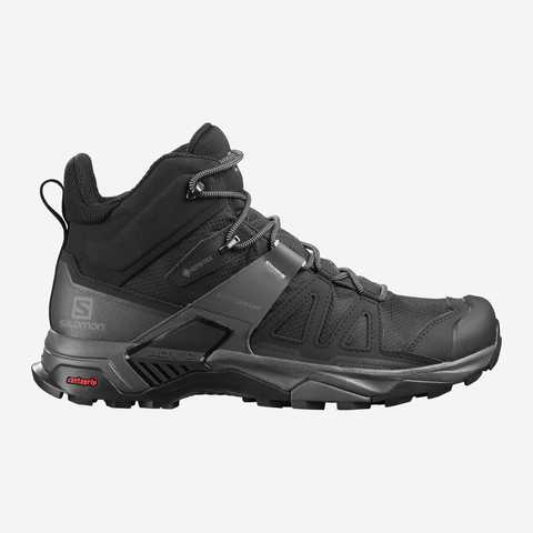 Ботинки муж Salomon X ULTRA 4 MID GTX Black/Mgnt/Pea