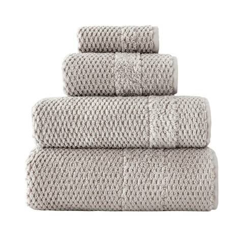 Полотенце 100х150 Arya home Arno коричневое