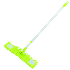 Швабра для пола (рамка 39.5*9см, насадка 44*14см), плоская, насадка из микрофибры, Рыжий кот MopM4, 54271