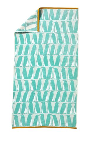 Полотенце 30х50 Blanc des Vosges Banquise turqoise