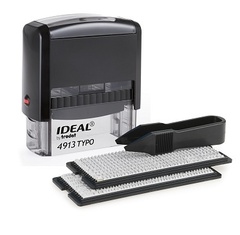Ideal 4913 typo самонаборный штамп 58х22мм, 5 строк