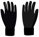 Теплые лыжные перчатки Nordski Arctic Black