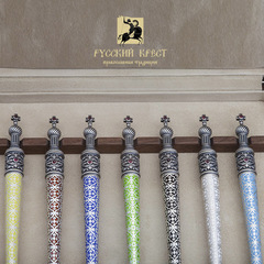 Кисти для помазания. Набор 7 штук.