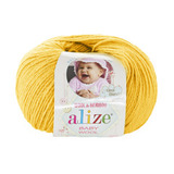Пряжа Alize Baby Wool 548 канарейка