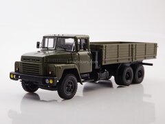 KRAZ-250 flatbed truck khaki  1:43 Legendary trucks USSR #63