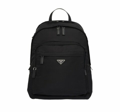 Рюкзак Prada Re-nylon из сафьяновой кожи
