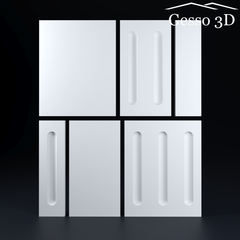 Гипсовая панель Uno-2