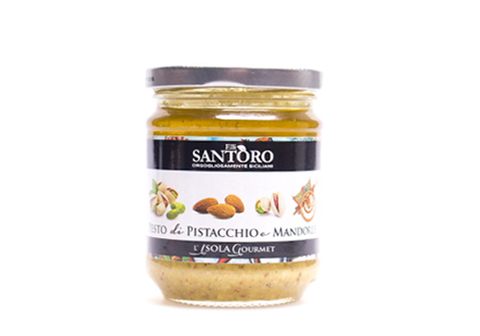 Песто из фисташек и миндаля Santoro, 180г
