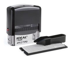 Ideal 4913 typo самонаборный штамп 58х22мм, 5 строк