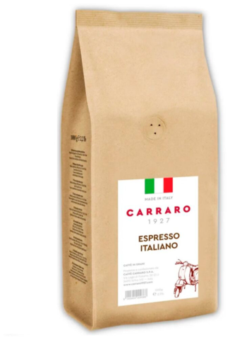 купить Кофе в зернах Carraro Espresso Italiano, 1 кг