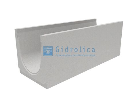 Лоток водоотводный бетонный коробчатый (СО-300мм) КU 100.36,3(30).37(30,5) - BGU, № 20-0