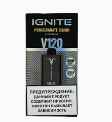 Одноразовая электронная сигарета Ignite V120 Pomegranate Lemon (12000 затяжек)