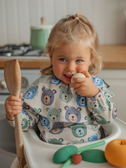 Двусторонний нагрудник Mjölk Grizzly Bears