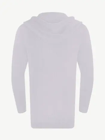 Кардиган с капюшоном из экохлопка