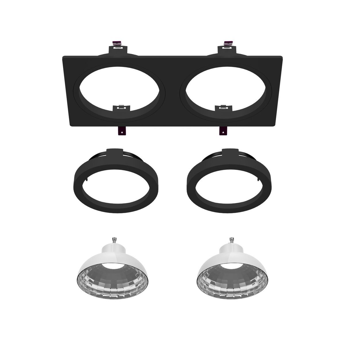 Встраиваемый светильник Favourite Lamppu 4646-2C