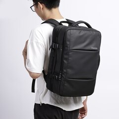 Рюкзак дорожный Pakken 198 для ручной клади чёрный (уценка)