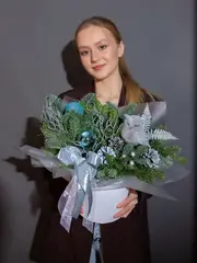 Новогодняя композиция Совушка