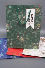 Пакет подарочный S вертикальный, НГ 