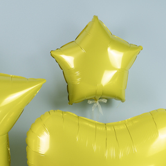 Г 36''/91 см, Звезда, Матовый, Желтый 1 шт.