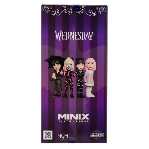 Фигурка Уэнсдей Аддамс с зонтиком из сериала Wednesday