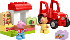 Конструктор LEGO Duplo 10468 Peppa Pig: Tractor and Market
