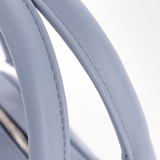 Сумка Саломея 480 гладкий серо-голубой