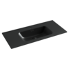 Ceramica Nova Element CN7003MB Раковина накладная прямоугольная, 101x46.5, цвет: чёрный