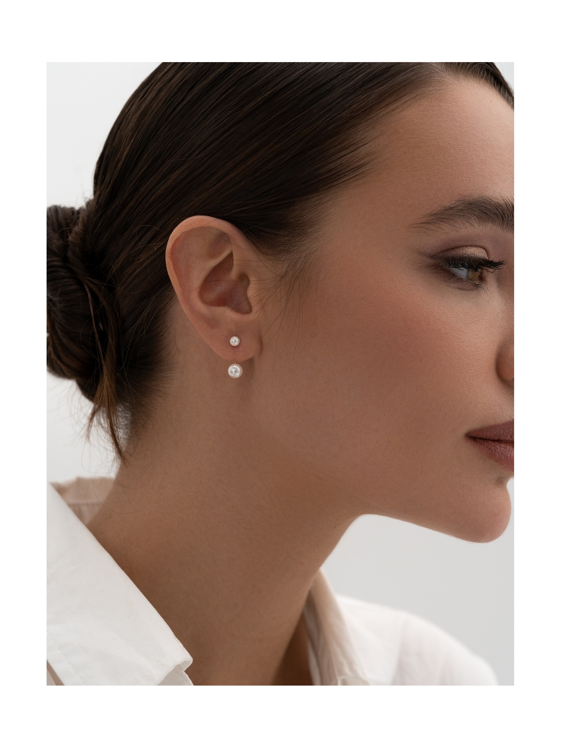 Серьги Жемчужные