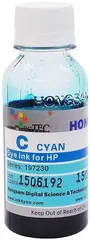 Чернила водные DCTec cyan 100 мл для плоттеров HP DJ 500, 800, K550, K8400. Серия 197230