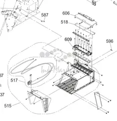 Epson - 1896198 - 1761896 - Right Ink Cartridge Holder
