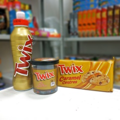 Шоколадная паста Twix With Crunchy Biscuit Pieces 200 гр