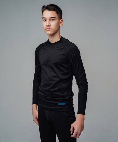 белье NORDSKI NSJ293100 Active WS Black Set Jr, комплект