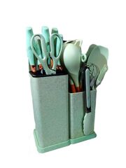 Набор кухонных принадлежностей с ножами премиальный 19 предметов