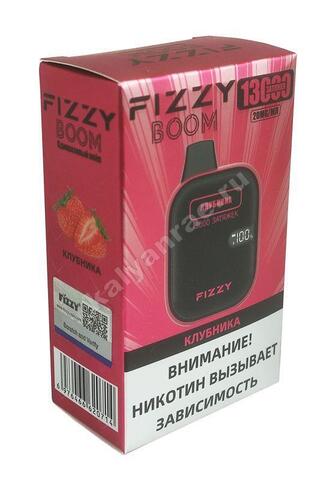 Fizzy Boom Клубника 13000 затяжек