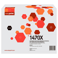 W1470X Картридж EasyPrint LH-W1470X_NC для HP LJ Enterprise M611/612/634/635/636 (25200 стр.) черный, БЕЗ ЧИПА