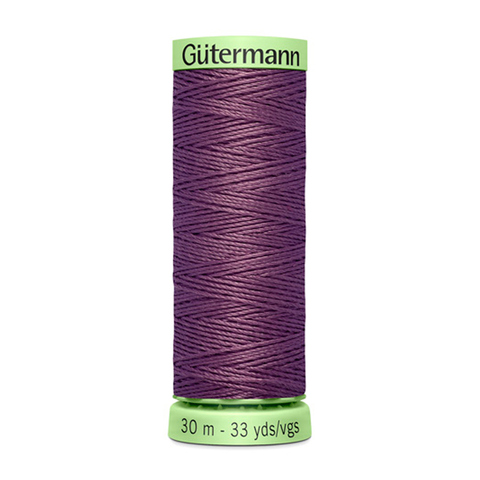 Нить Top Stitch 30/30 м для декоративной отстрочки, Gutermann, 128 пыльно серо-сиреневый