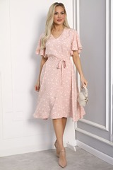 Платье Цветочный сад НЬЮ (розовое) П13709-25М LT Collection