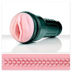 Мастурбатор-вагина Fleshlight - Vibro Pink Lady Touch с вибрацией - 