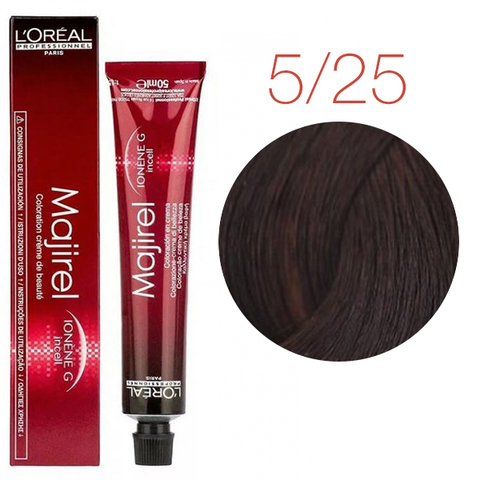 L'Oreal Professionnel Majirel 5.25 (Светлый шатен перламутровый красное дерево) - Краска для волос