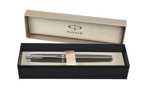 Ручка перьевая  Parker IM Premium F222 Deep Gun CT (S0908690)