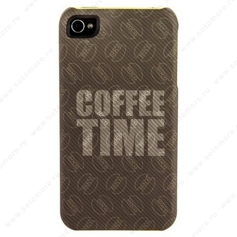 Накладка HOCO для iPhone 4s/ 4 - HOCO Сoffee series вид 1