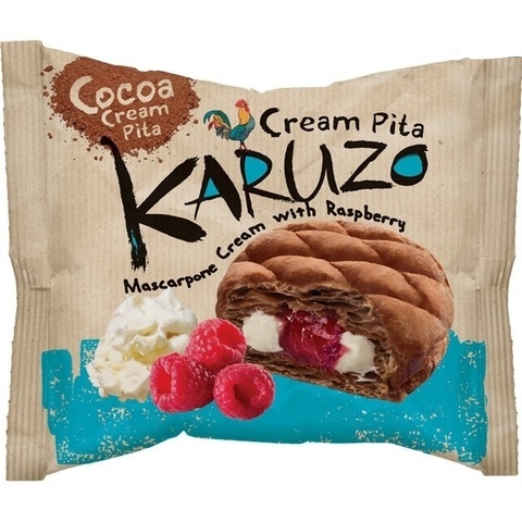 Karuzo Mascarpone Cream with Raspberry Маскарпоне с малиной 62 гр