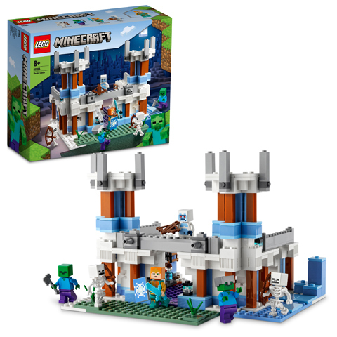 Lego konstruktor Minecraft 21186 The Ice Castle