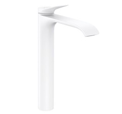 Hansgrohe Vivenis 75040700 Высокий смеситель для раковины (белый матовый) фото