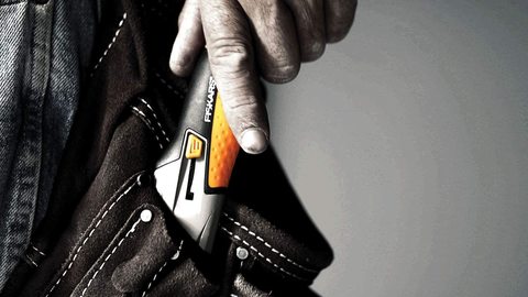 Нож для гипсокартона Fiskars CarbonMax Drywaller (1027226)