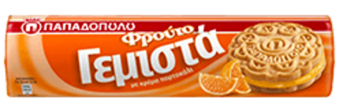 Печенье PAPADOPOULOS апельсин 200 гр