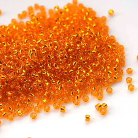 Бисер Тохо круглый 15/0 0030 оранжевый